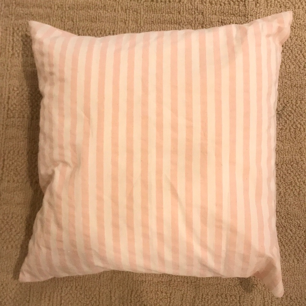 Striped pillows